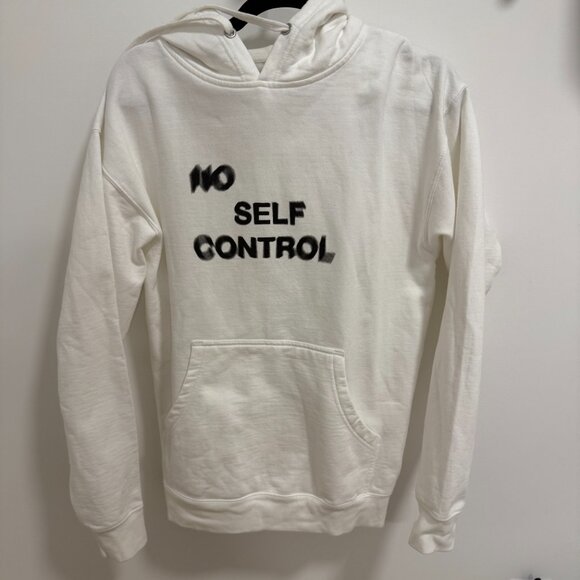 Anti Social Social Club “No Self Control” White Hoodie - Picture 2 of 4